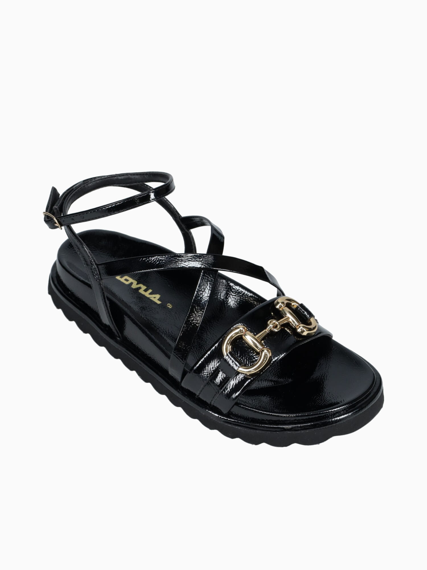 Zaib Black Glossy Patent Black / 5 / M
