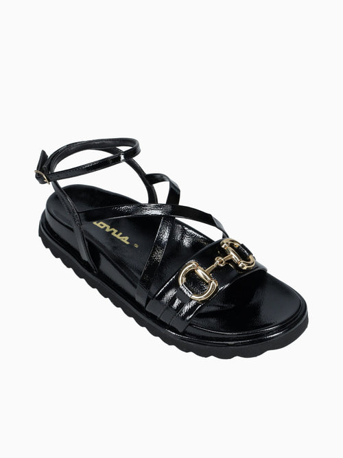 Zaib Black Glossy Patent Black / 5 / M