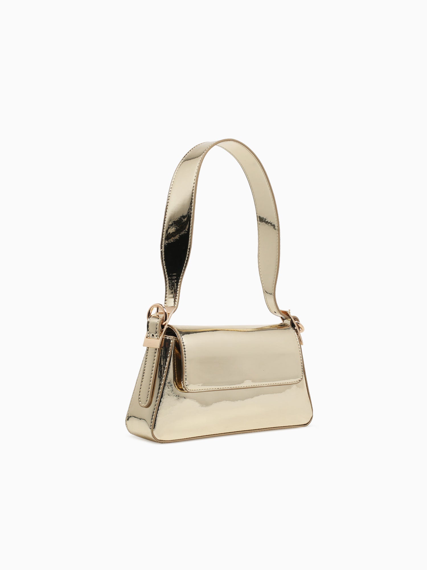 Donna Shoulder Bag Gold Gold