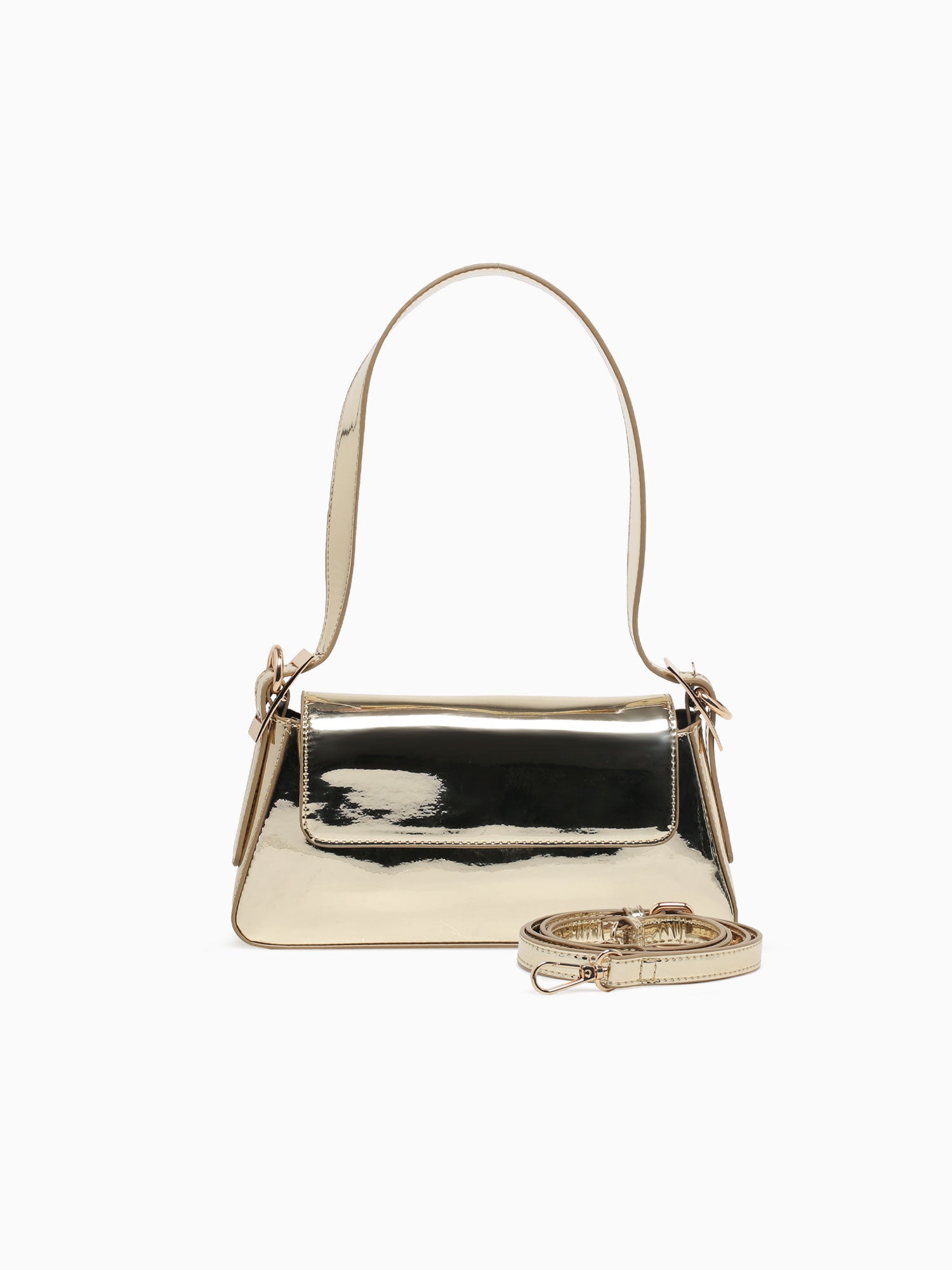 Donna Shoulder Bag Gold Gold