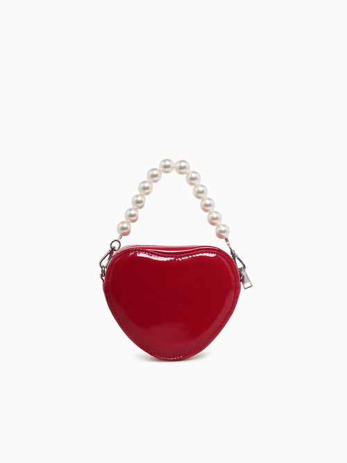 Mi Amore Top Handle Red Red