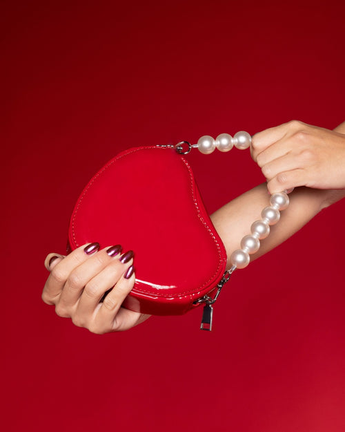 Mi Amore Top Handle Red
