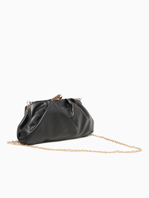 Welma Clutch Black Black