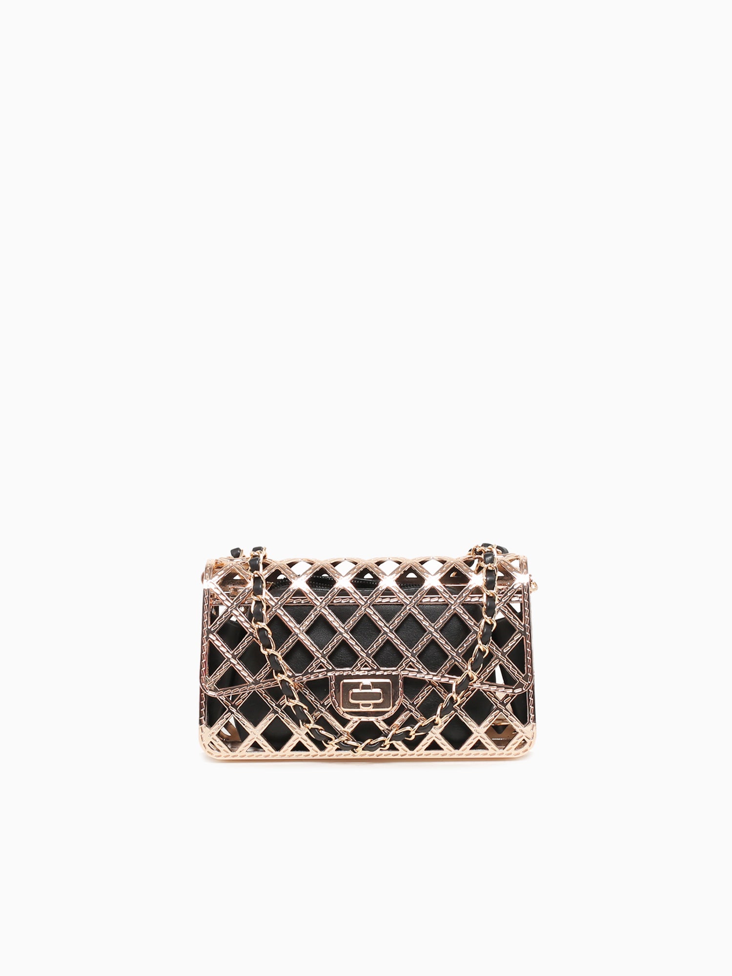 Georgina Shoulder Bag Gold Gold