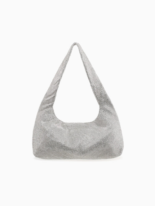 Soraka Shoulder Bag Silver Silver