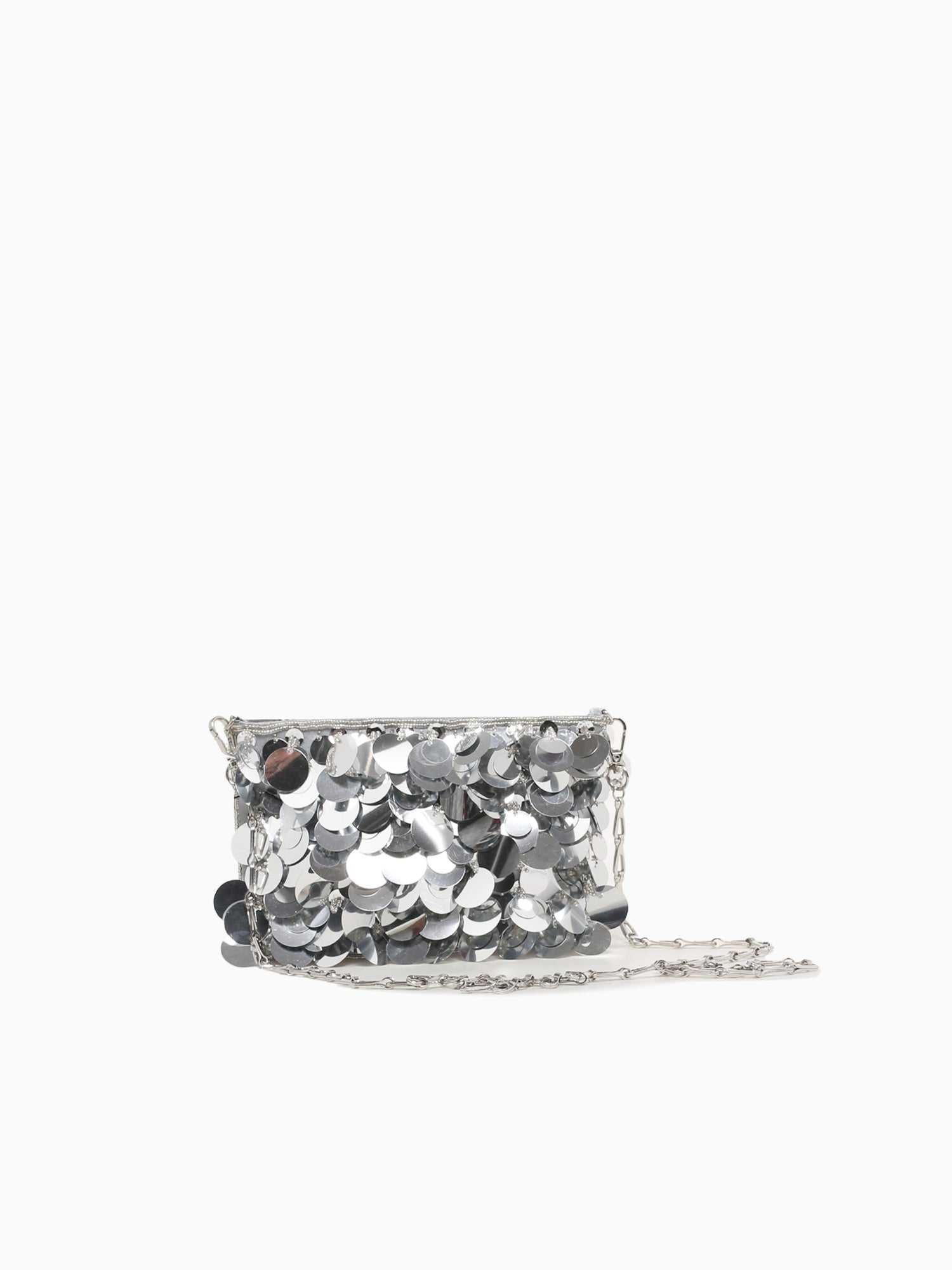 Gemma Clutch Silver Silver