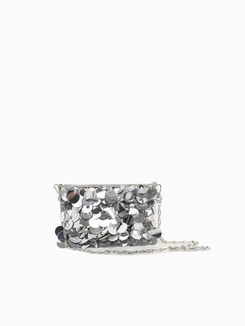 Gemma Clutch Silver Silver