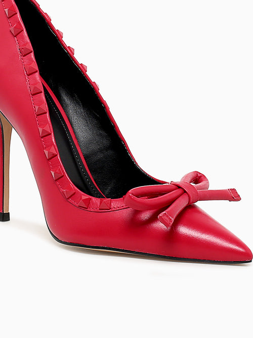Fabiola Zoe Venetto Couro Red / 5 / M