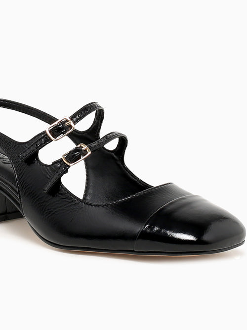 Farah Preto Glossy Cauro Black / 5 / M