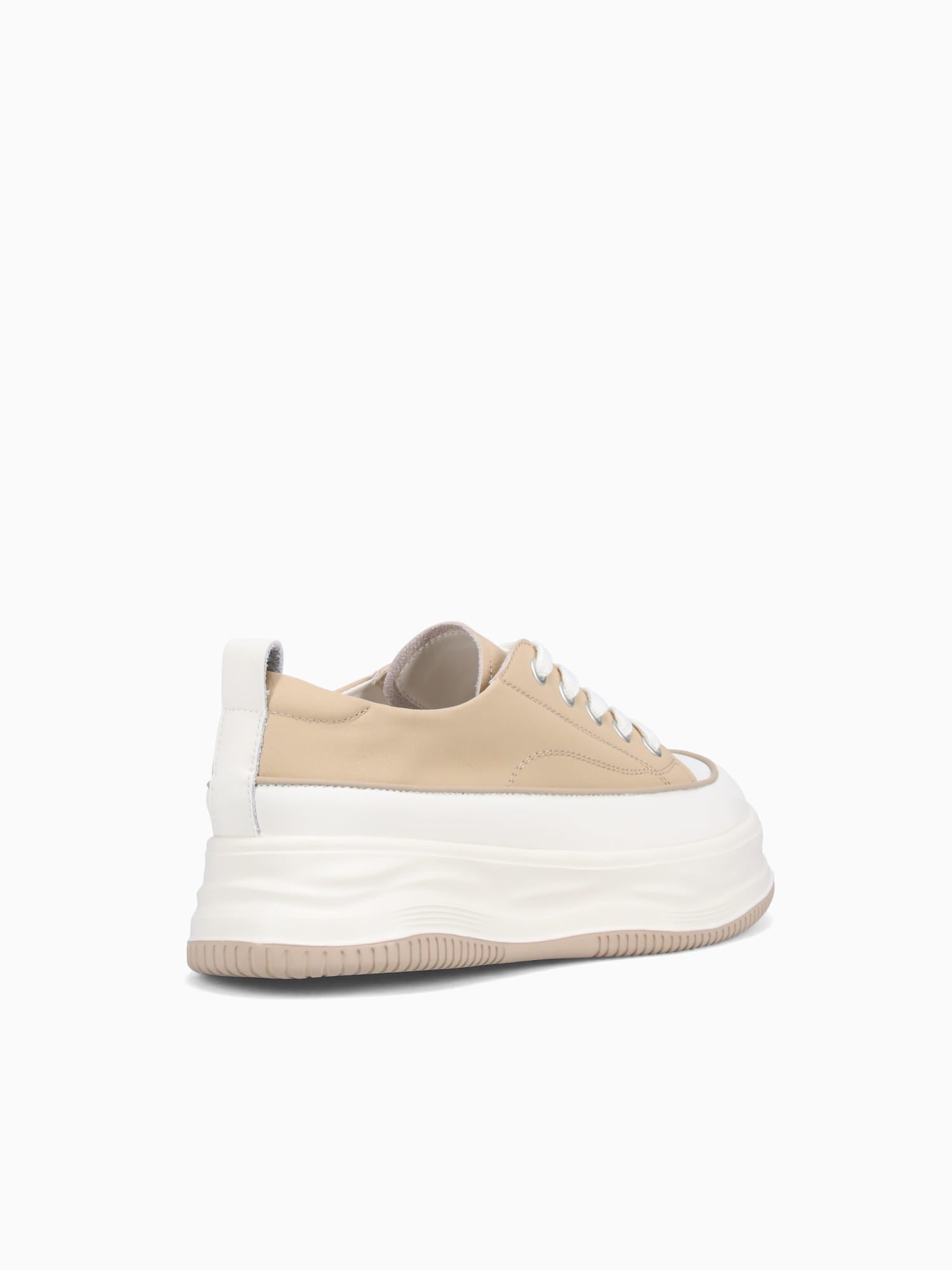 Eisen Beige Leather Beige / 5 / M