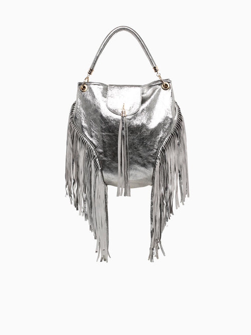 Dorothea Shoulder Bag Acciaio Pewter