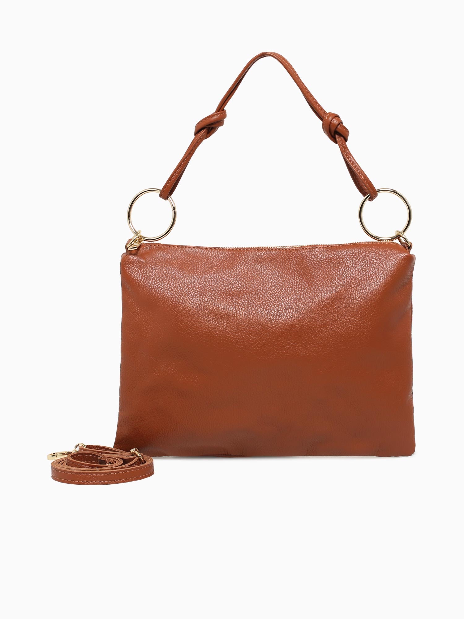 Oriana Shoulder Bag Cuoio Scuro Tan