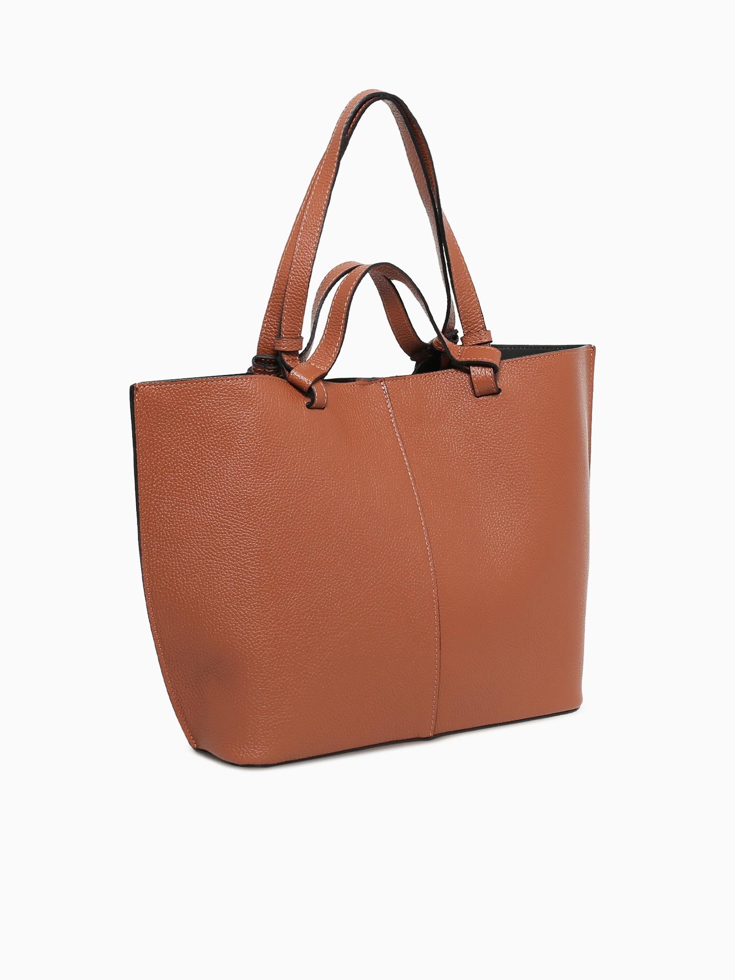 Sonia Tote Cuoio Scuro Brown