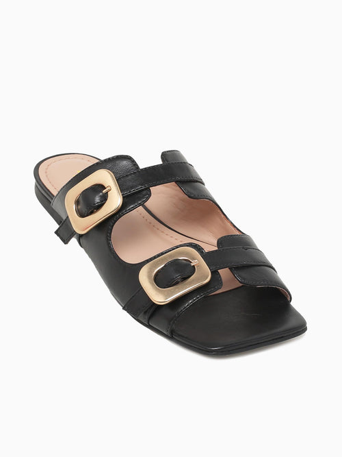 Benis Black Toscana Leather Black / 5 / M