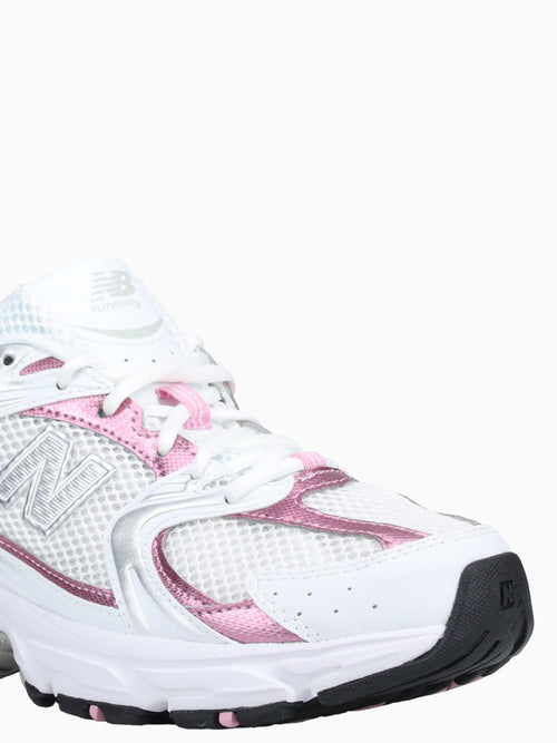530 White Pink mesh White / 4 / M