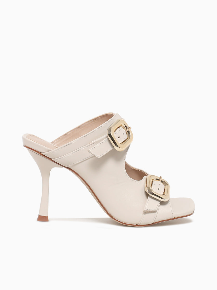 Dawn Ivory Leather Off White / 5 / M
