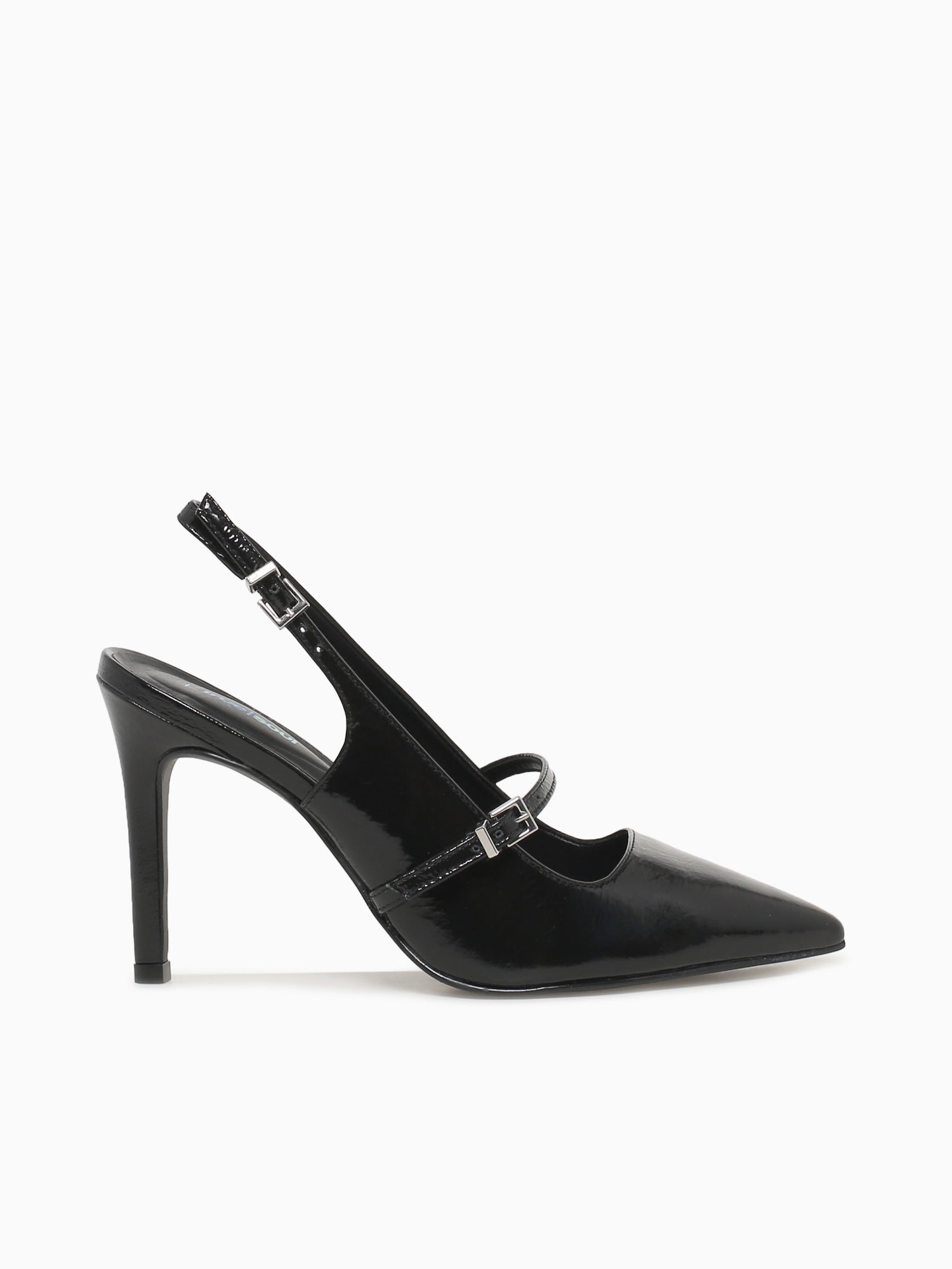 Pura Black Crinkle Leather Black / 5 / M