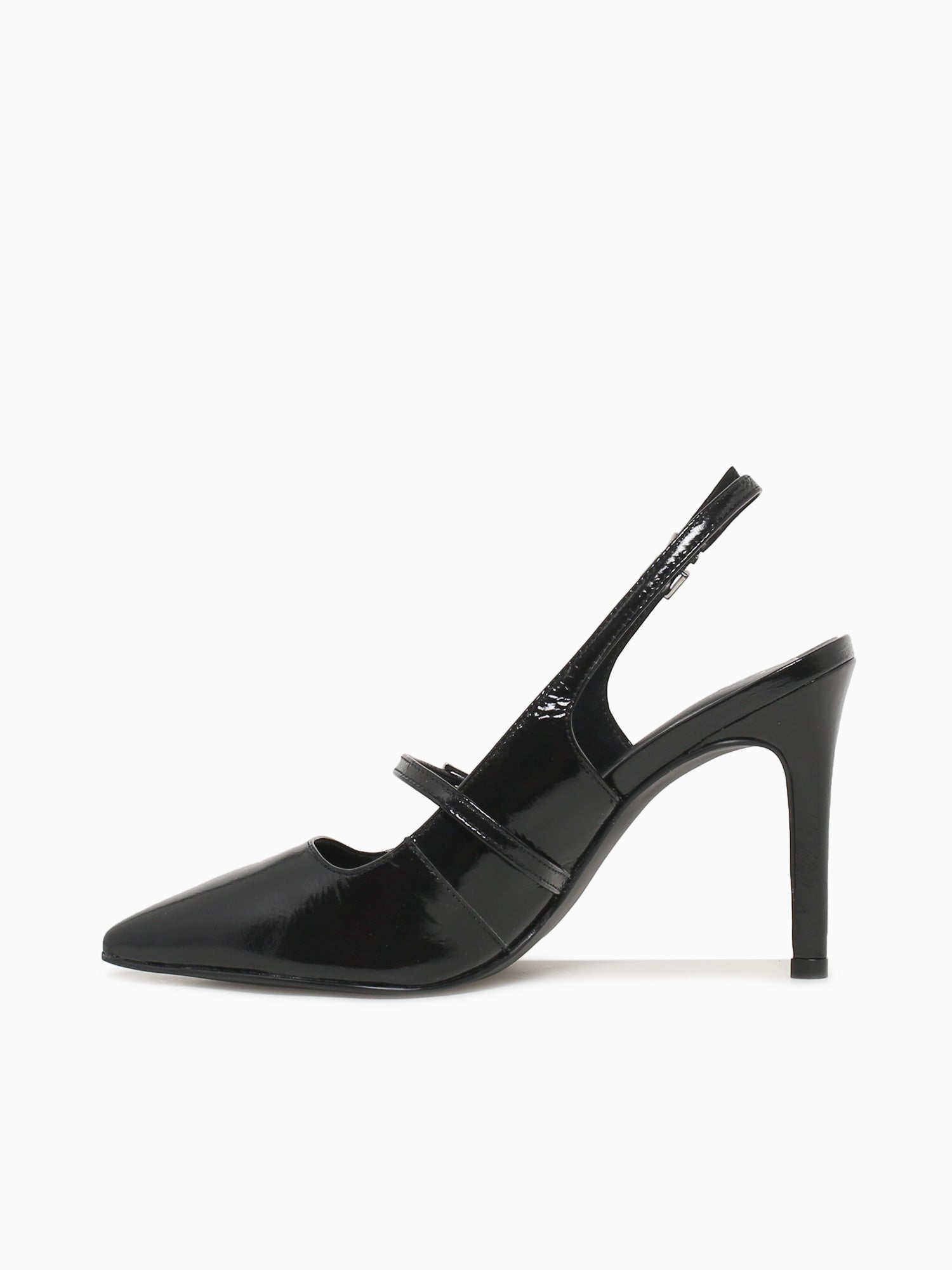 Pura Black Crinkle Leather Black / 5 / M