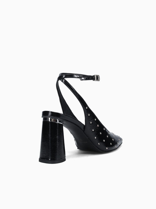 Ruby Black Crinkle Leather Black / 5 / M
