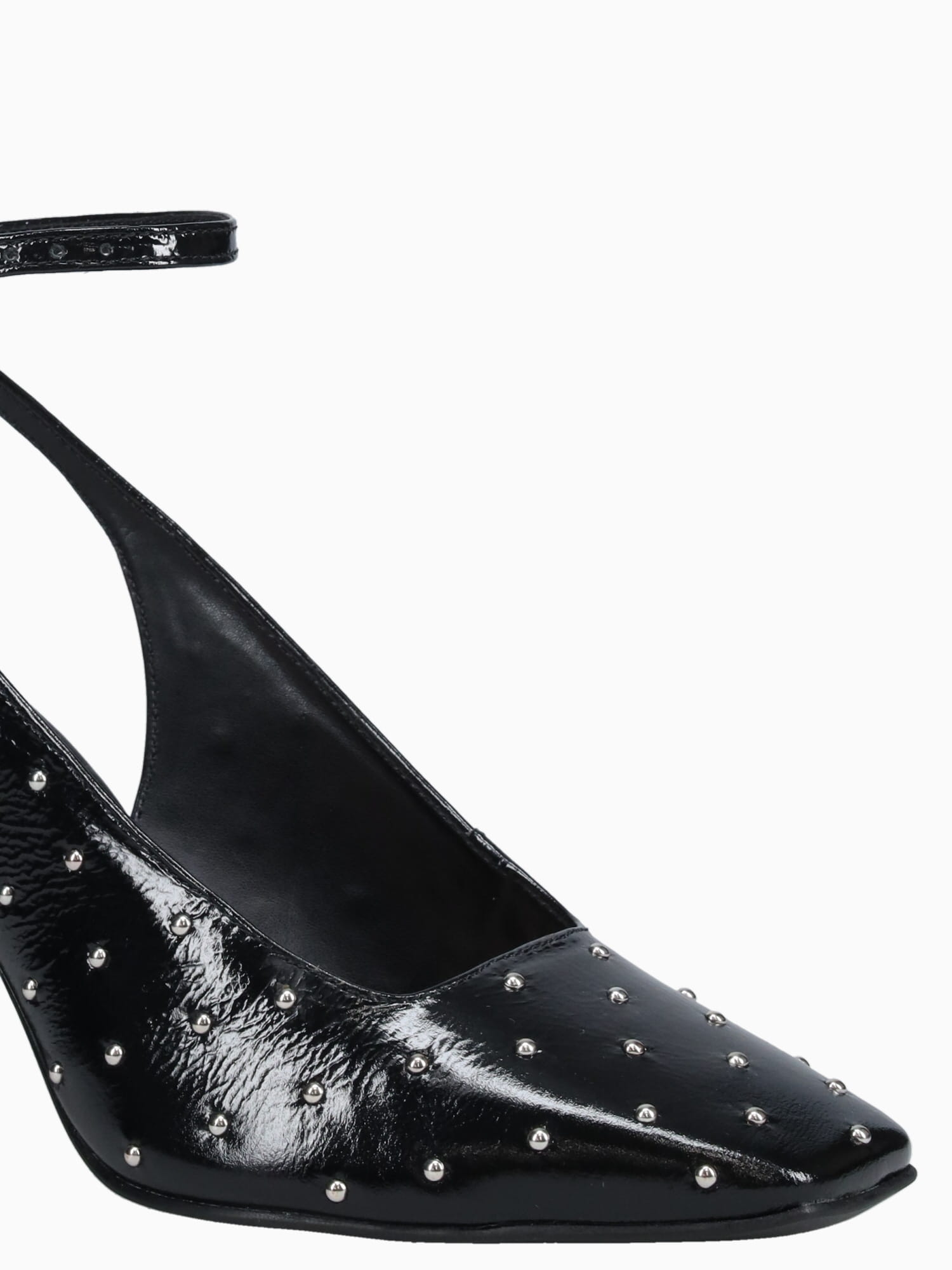 Ruby Black Crinkle Leather Black / 5 / M