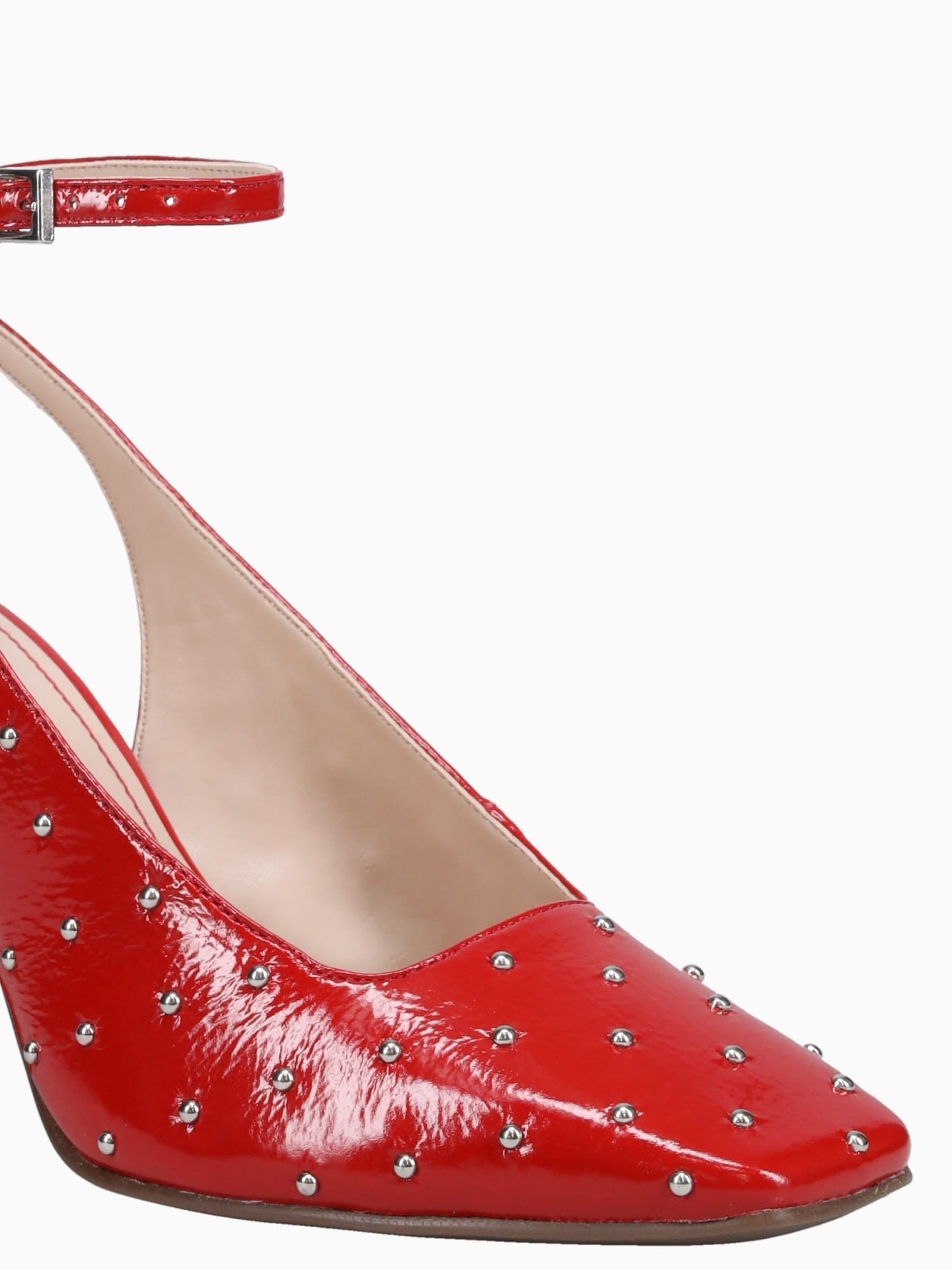 Ruby Rubi Crinkle Leather Red / 5 / M