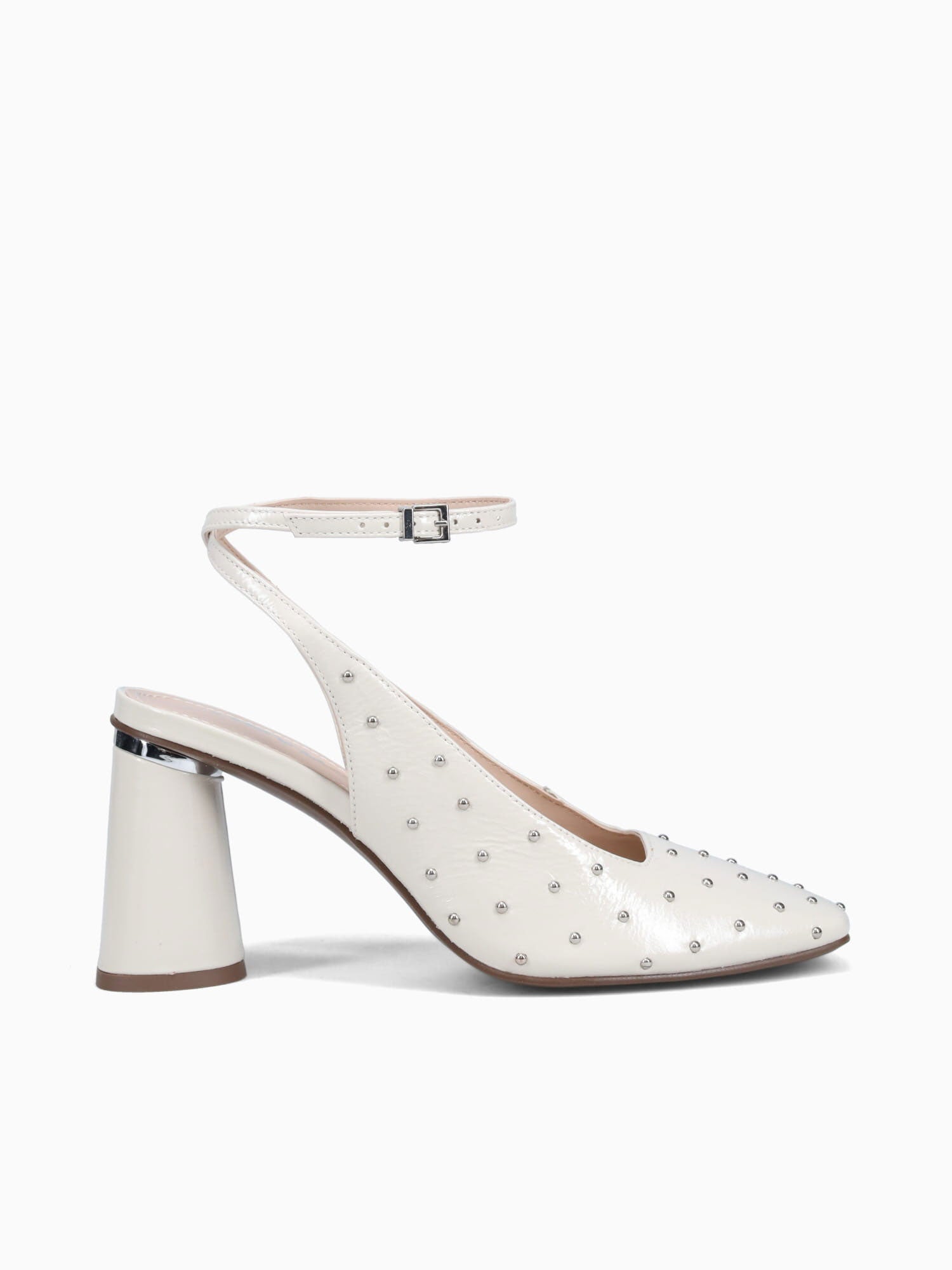 Ruby Off White Crinkle Leather Off White / 5 / M