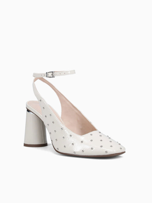 Ruby Off White Crinkle Leather Off White / 5 / M