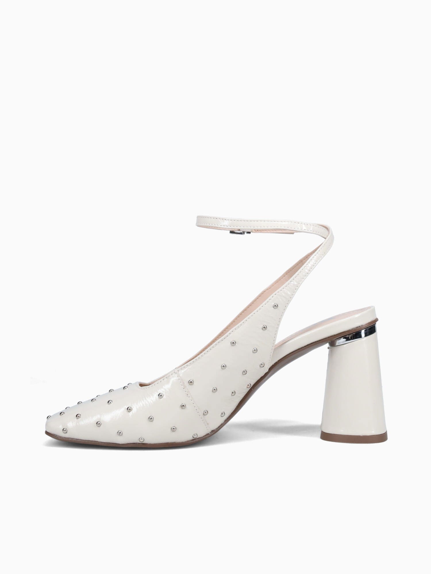 Ruby Off White Crinkle Leather Off White / 5 / M