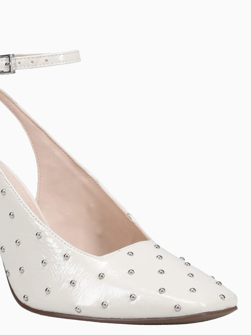 Ruby Off White Crinkle Leather Off White / 5 / M