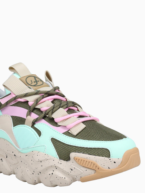 Cited Turquoise Pink Aqua / 7 / M