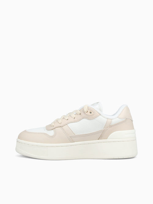 Tclip Platform Offwht Off wht leather Off White / 5 / M