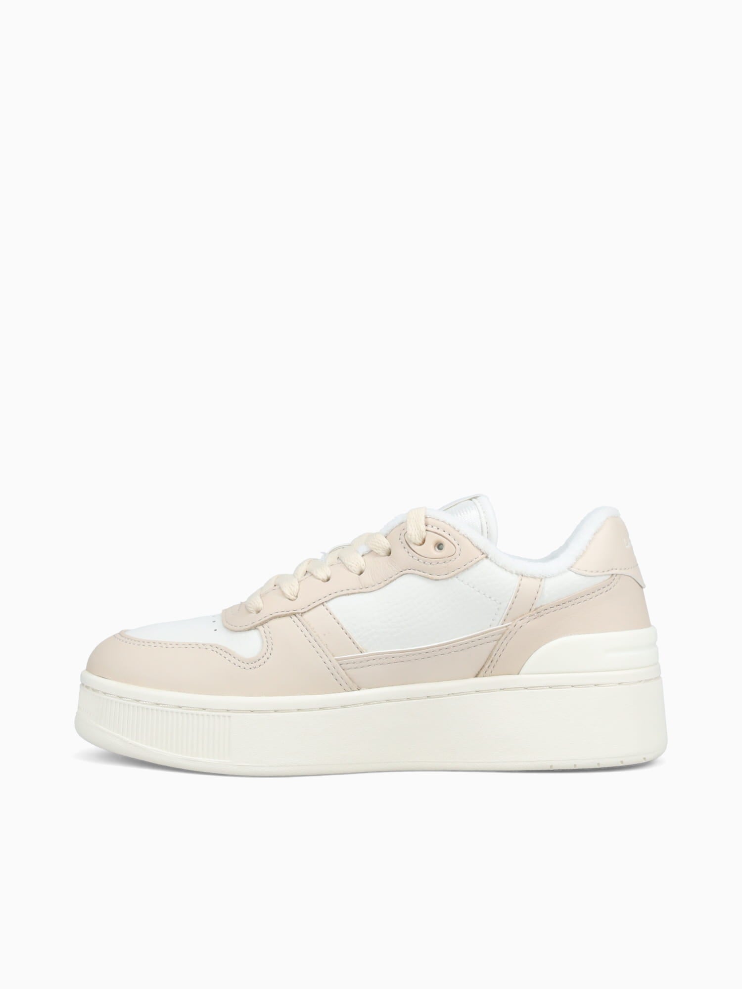 Tclip Platform Offwht Off wht leather Off White / 5 / M