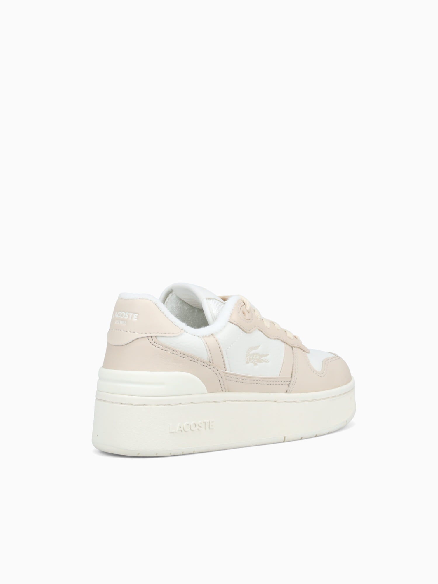 Tclip Platform Offwht Off wht leather Off White / 5 / M