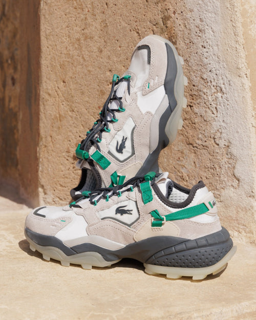 Lguard Breaker Off Wht Dk gry mesh