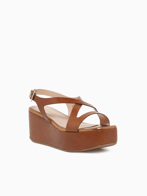 Alba Ocre Bronze leather Tan / 5 / M