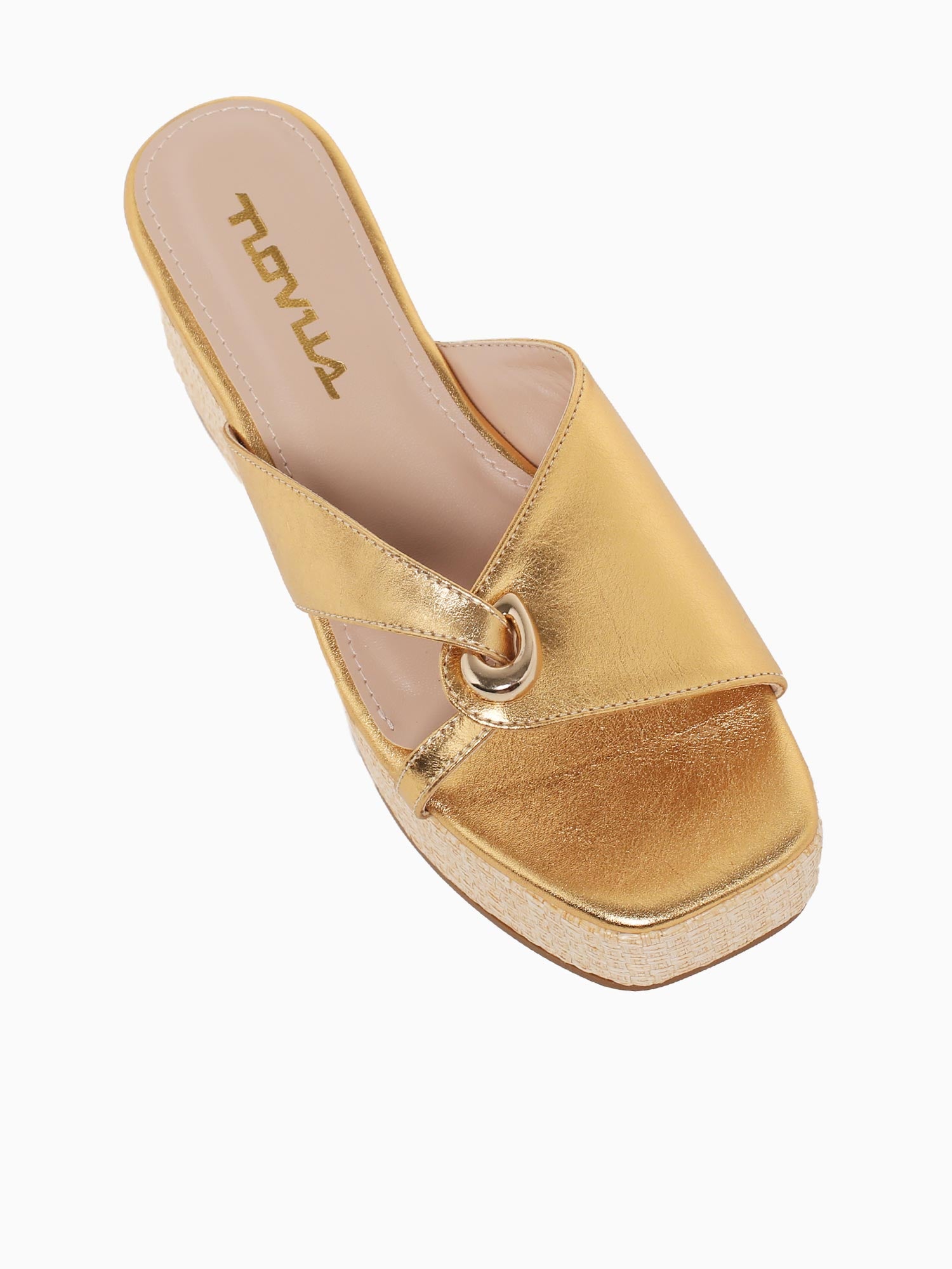 Olivia Ouro Metal Leather Gold / 5 / M