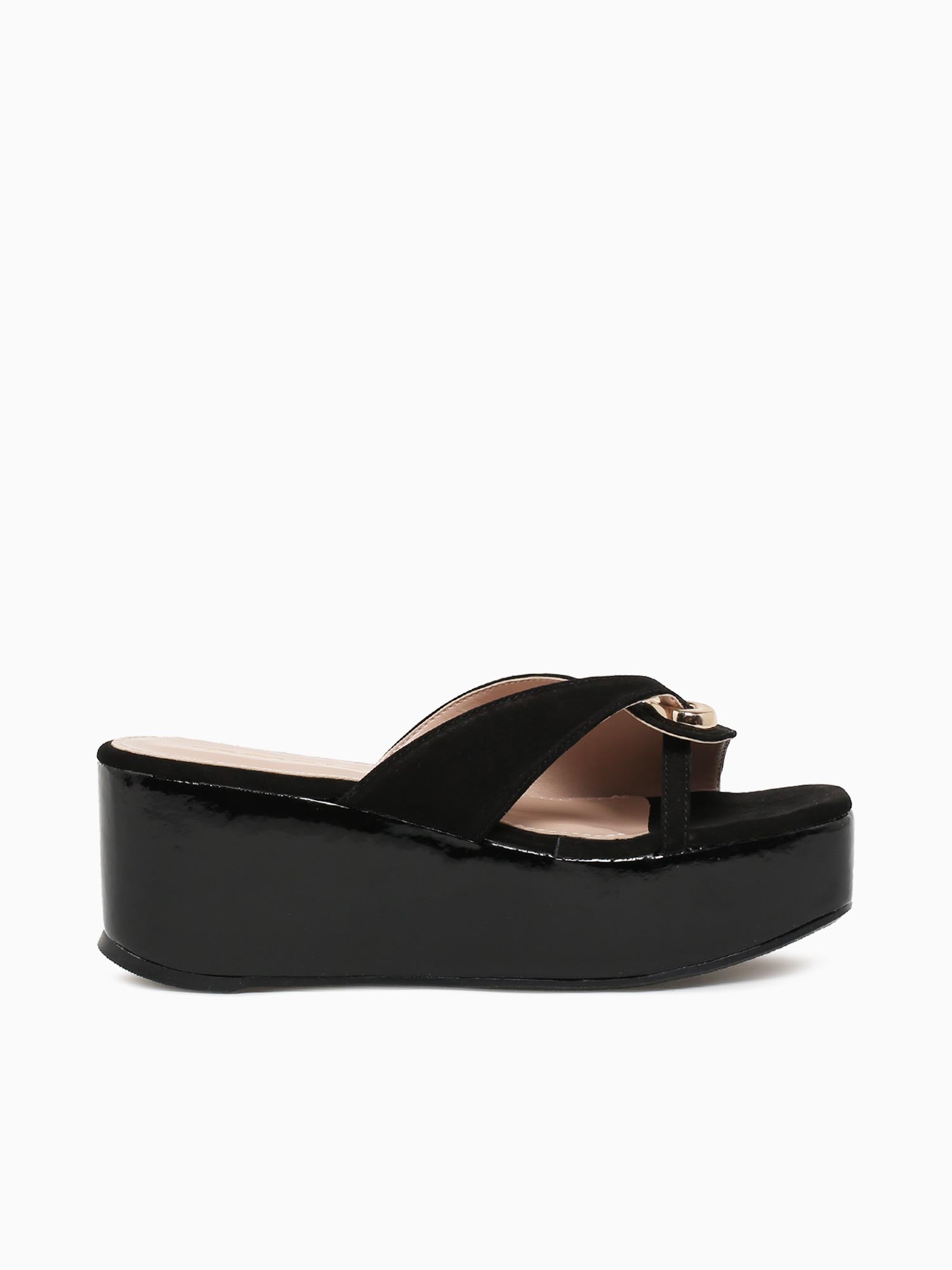 Olivia Black Gold nbk Patent Black / 5 / M