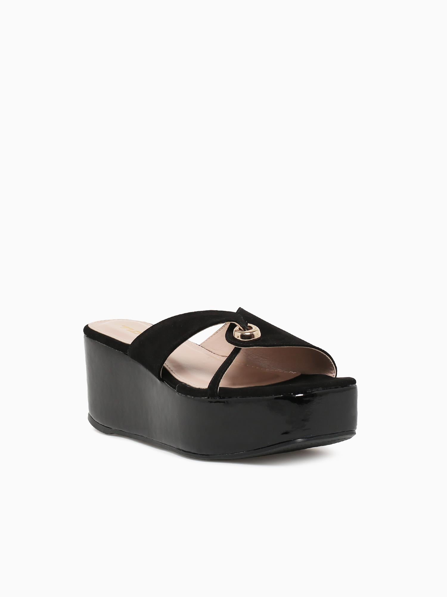 Olivia Black Gold nbk Patent Black / 5 / M