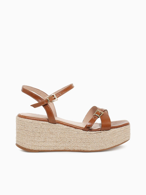 Vera Ocre Leather Tan / 5 / M