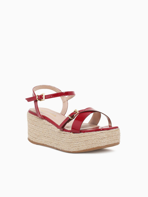 Vera Red Patent Leather Red / 5 / M