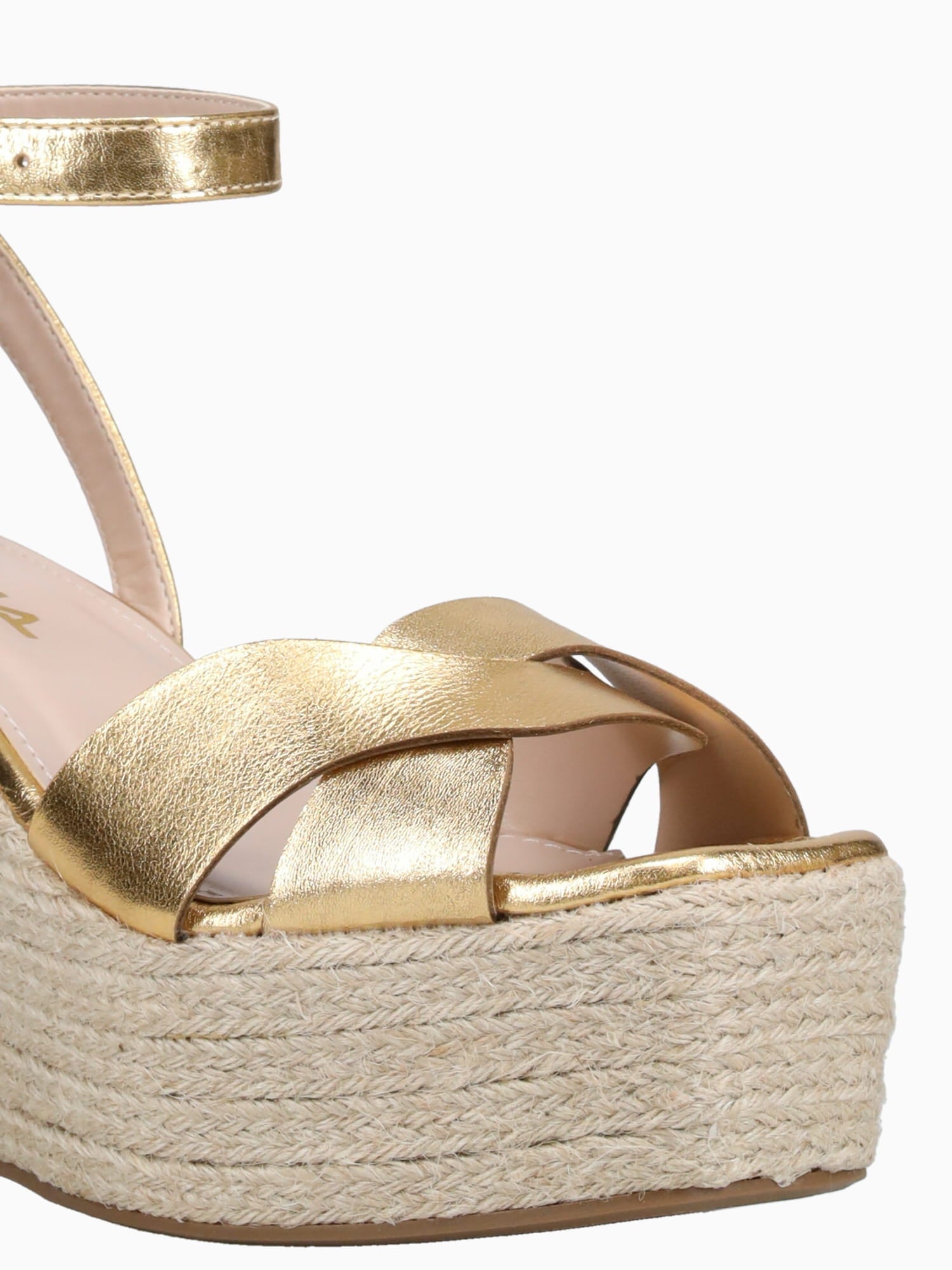 Nora Gold Metal Leather Gold / 5 / M