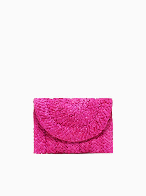 Aegean Clutch Magenta Dark Pink