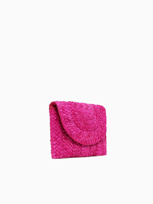 Aegean Clutch Magenta Dark Pink