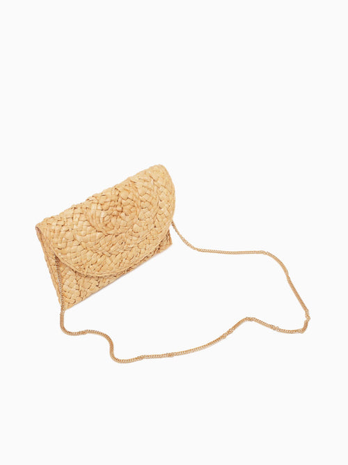 Aegean Clutch Natural Taupe