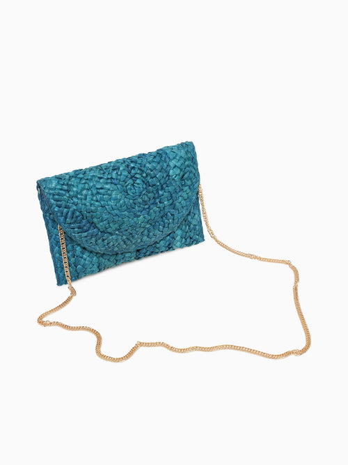 Aegean Clutch Blue Blue