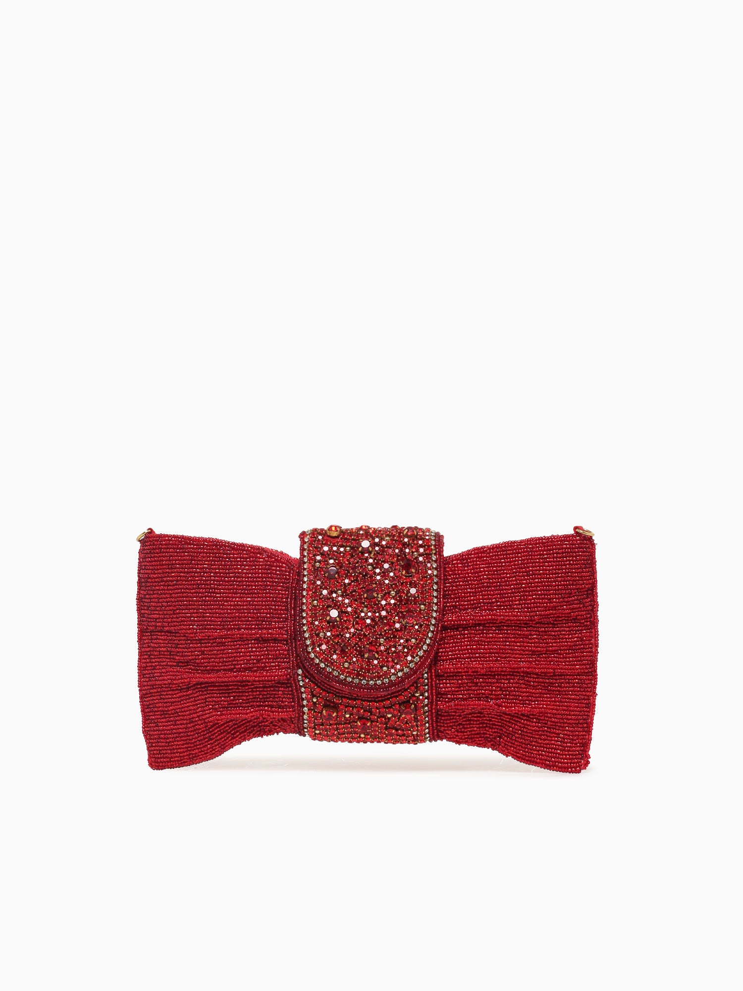 Bow Bag Clutch Red Red