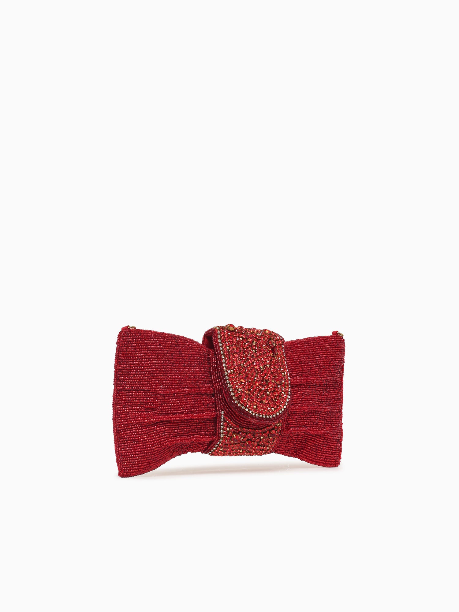 Bow Bag Clutch Red Red