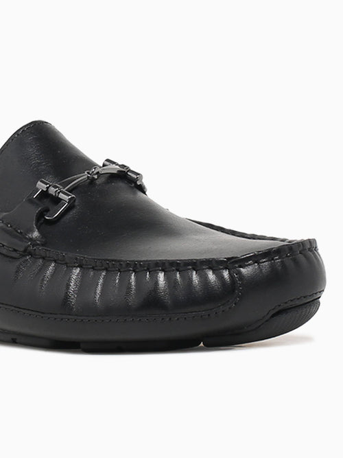 Wyatt Bit Driver Black Leather Black / 7 / M