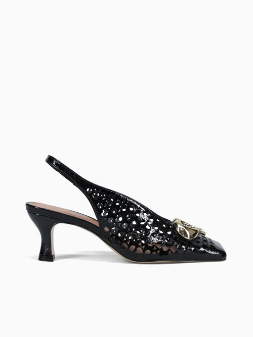 Cinzia Preto Verniz Show Black / 5 / M