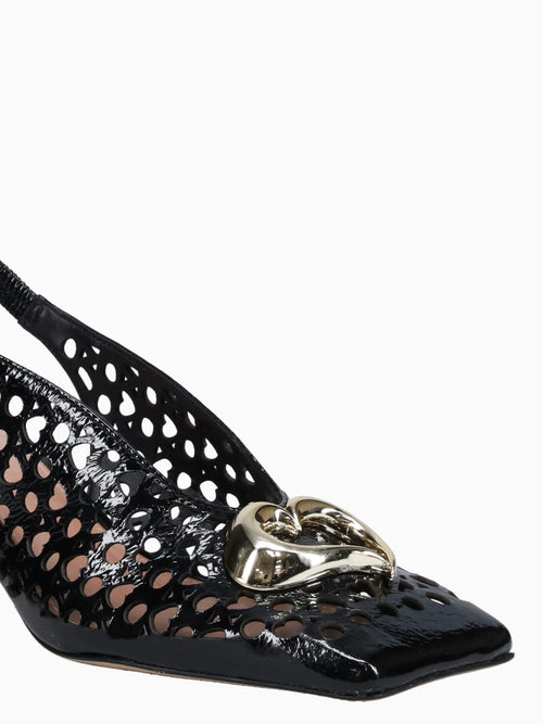 Cinzia Preto Verniz Show Black / 5 / M